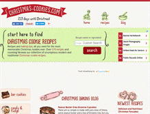Tablet Screenshot of dev.christmas-cookies.com